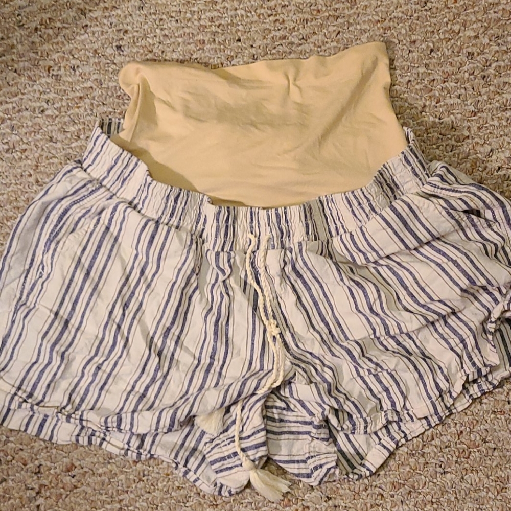 2 pack maternity shorts